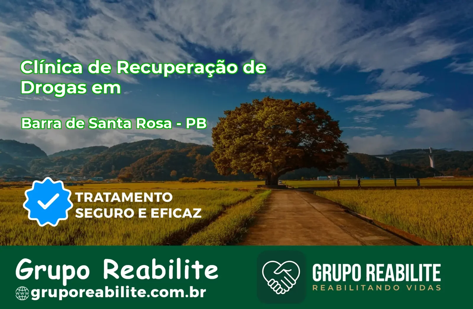 🚨 Clínica de Recuperação de Drogas em Barra de Santa Rosa - PB