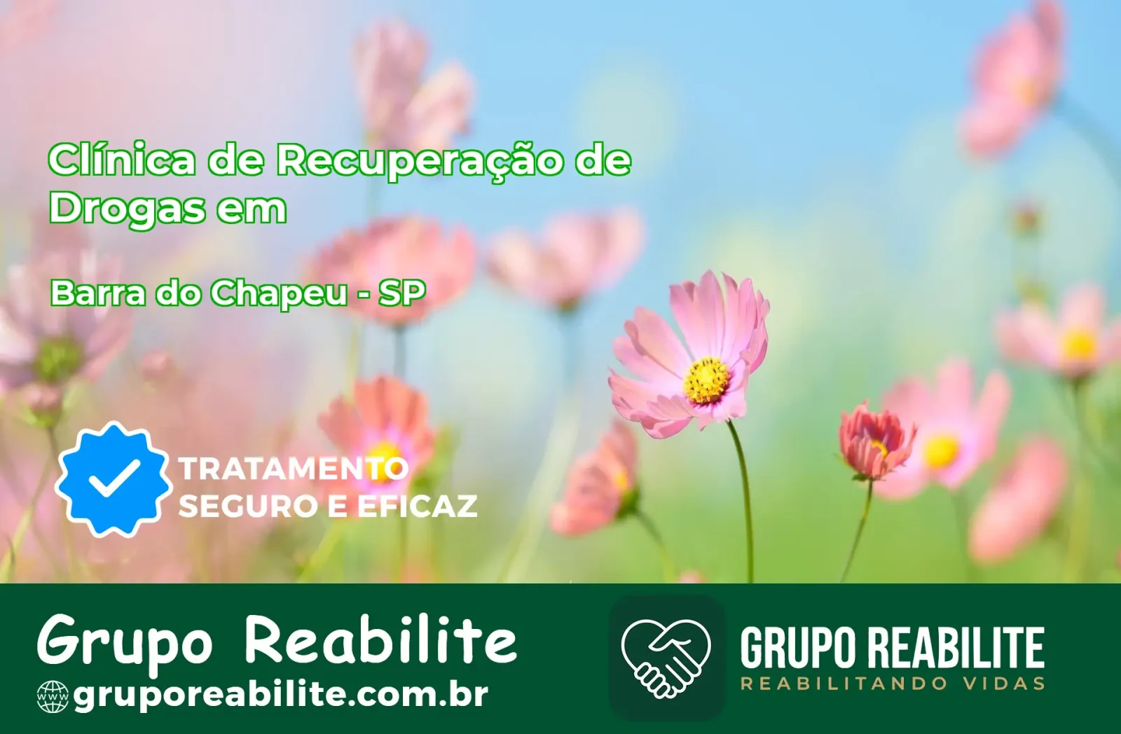 🚨 Clínica de Recuperação de Drogas em Barra do Chapéu - SP