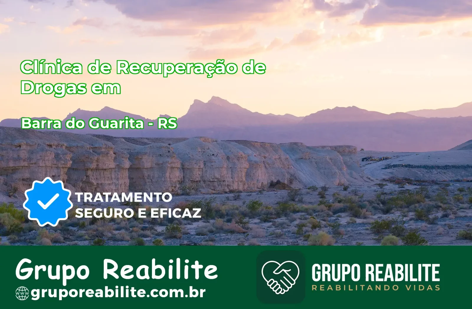 🚨 Clínica de Recuperação de Drogas em Barra do Guarita - RS