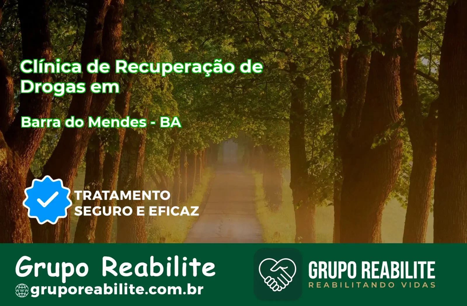 🚨 Clínica de Recuperação de Drogas em Barra do Mendes - BA