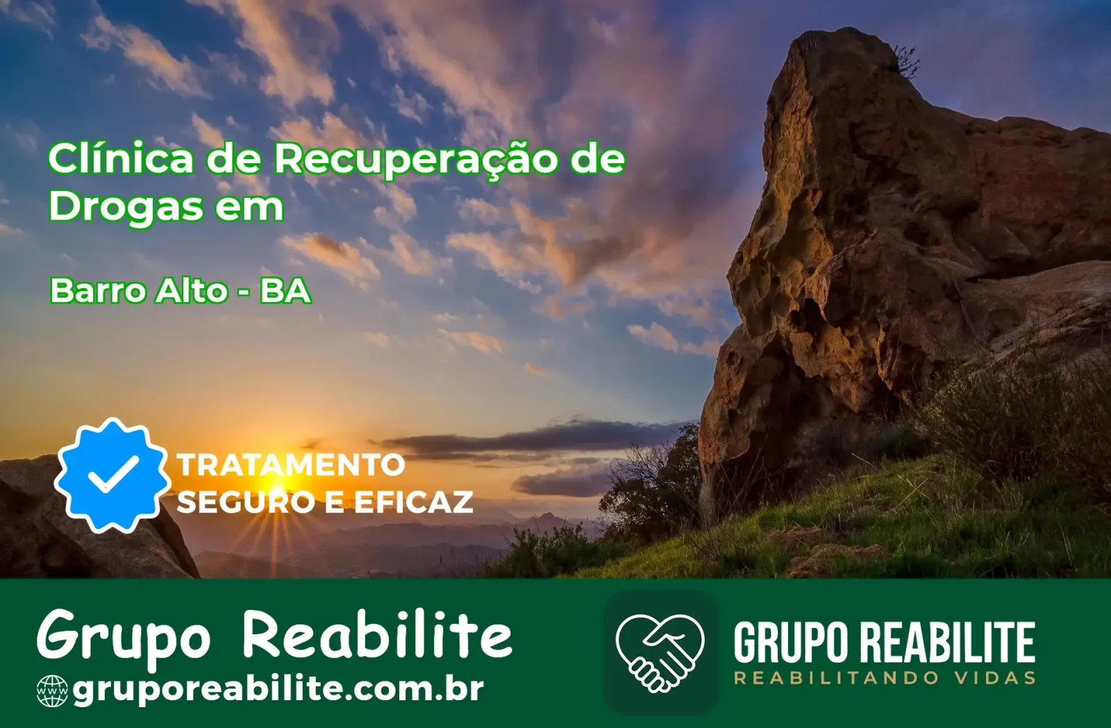 🚨 Clínica de Recuperação de Drogas em Barro Alto - BA