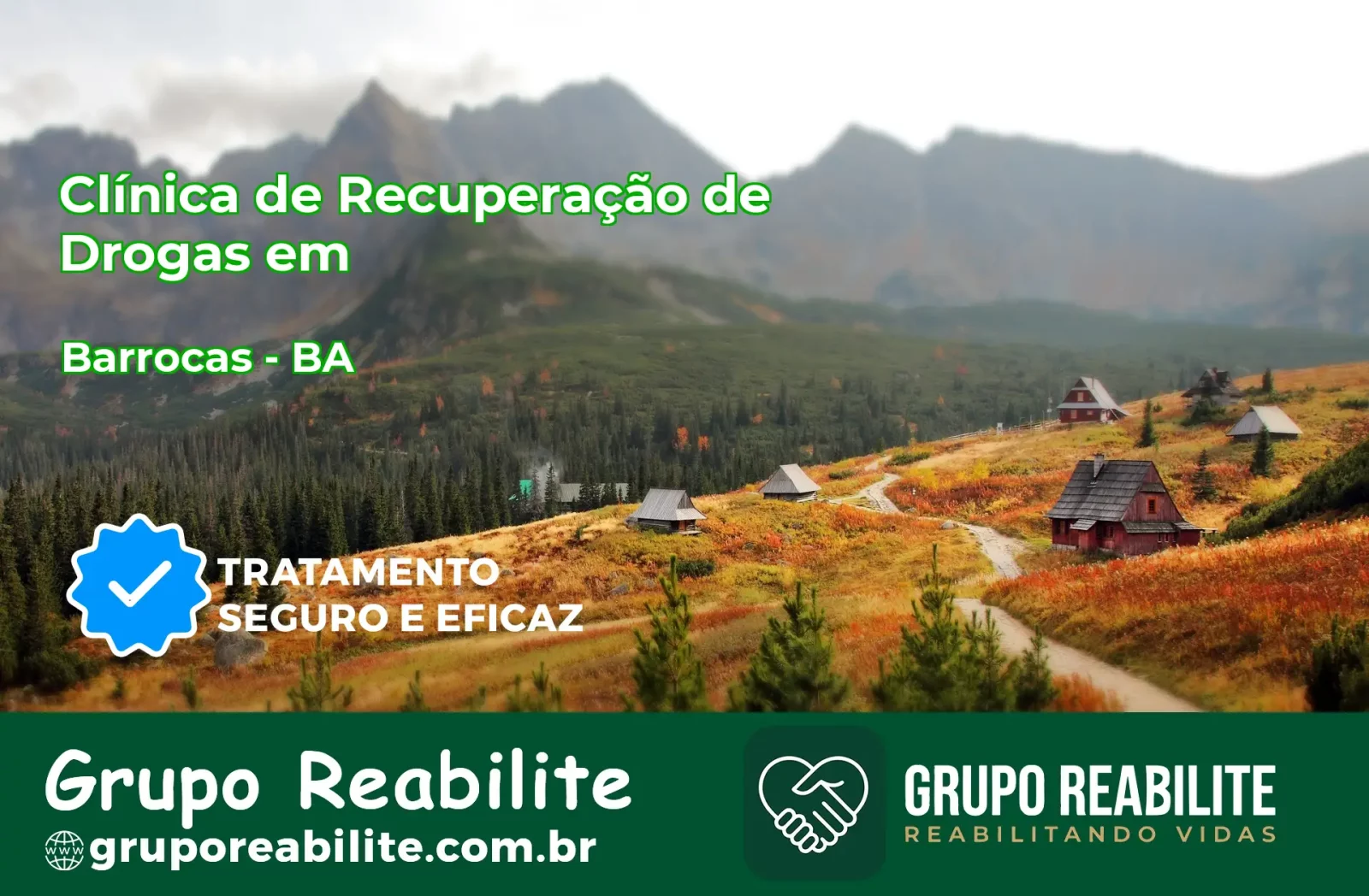 🚨 Clínica de Recuperação de Drogas em Barrocas - BA