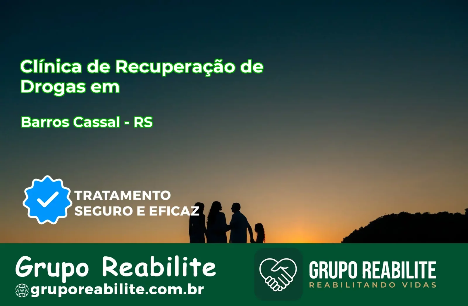 🚨 Clínica de Recuperação de Drogas em Barros Cassal - RS