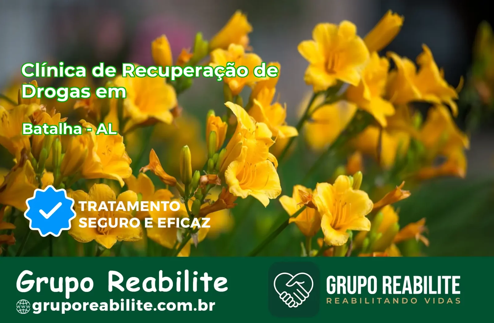 🚨 Clínica de Recuperação de Drogas em Batalha - AL