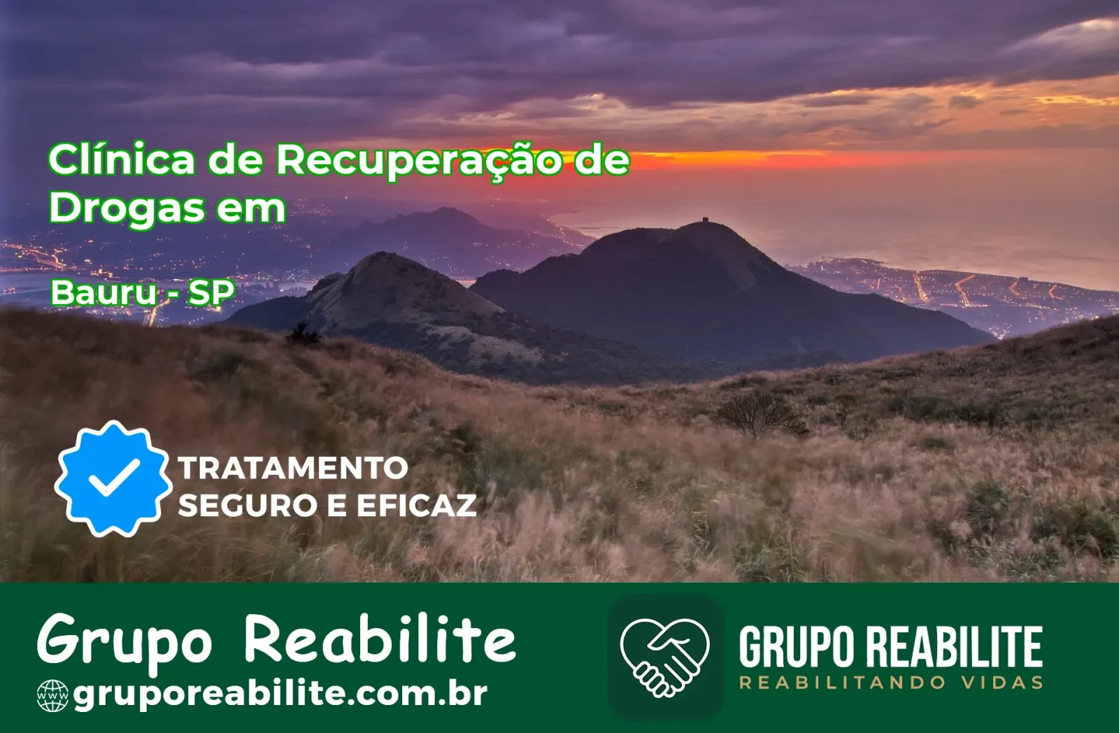 🚨 Clínica de Recuperação de Drogas em Bauru - SP