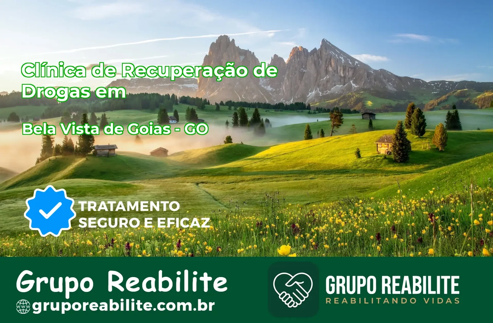 🚨 Clínica de Recuperação de Drogas em Bela Vista de Goiás - GO