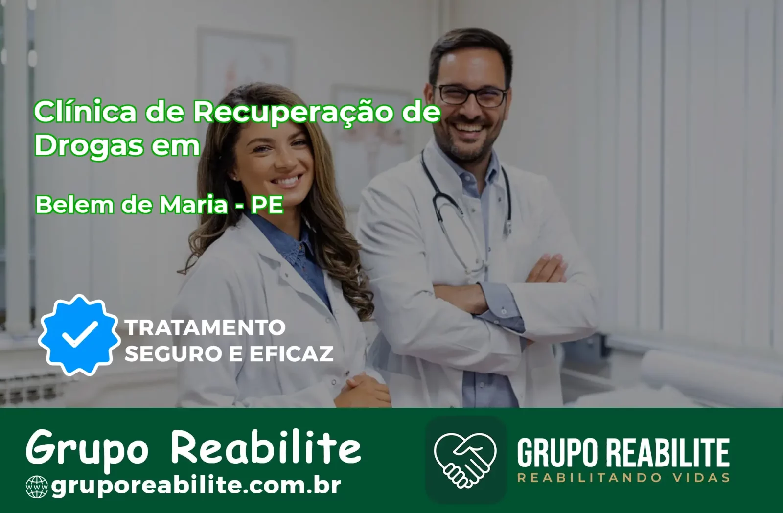🚨 Clínica de Recuperação de Drogas em Belém de Maria - PE