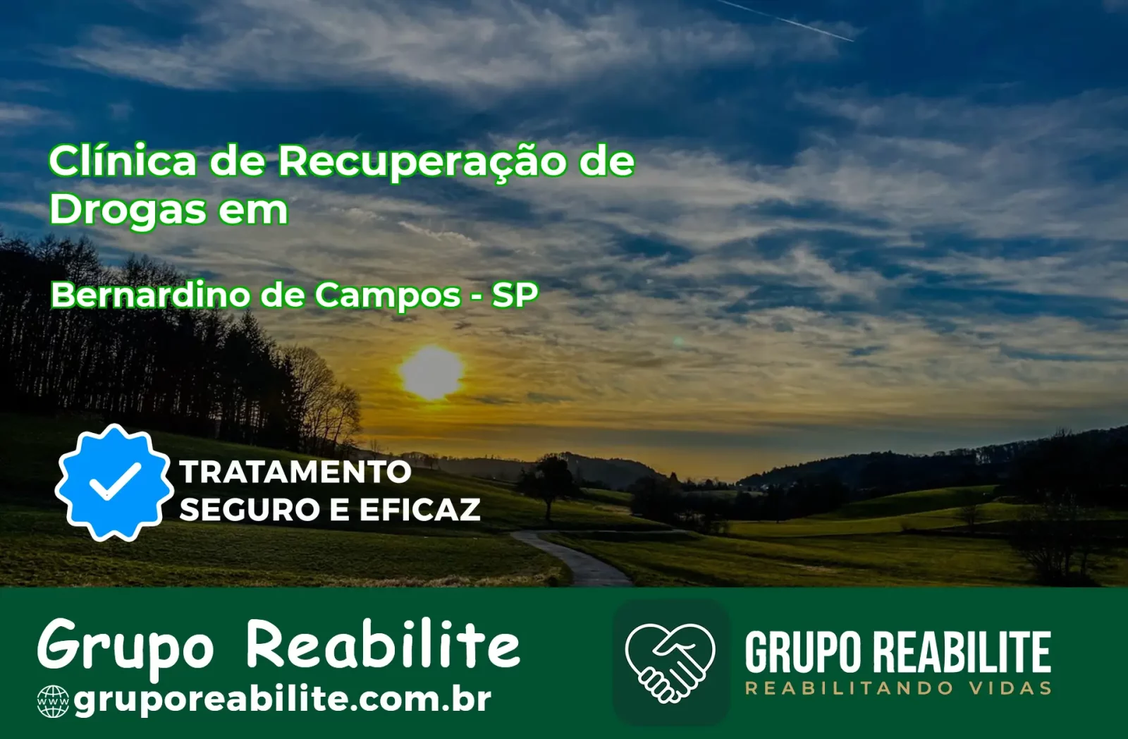 🚨 Clínica de Recuperação de Drogas em Bernardino de Campos - SP