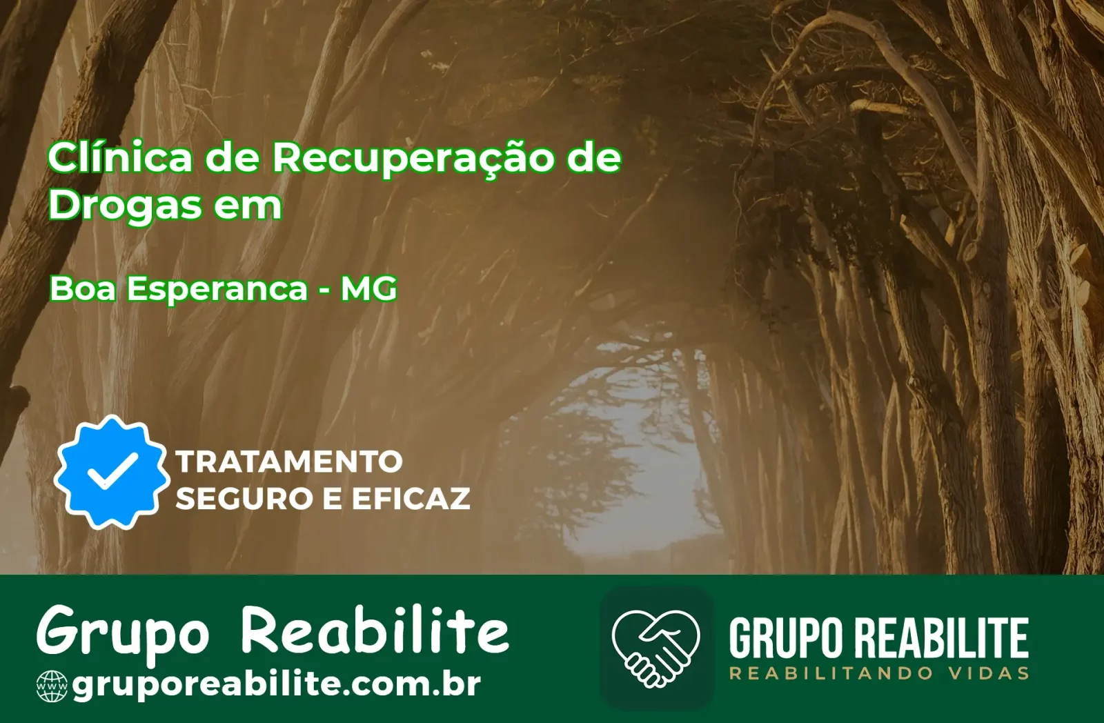 🚨 Clínica de Recuperação de Drogas em Boa Esperança - MG