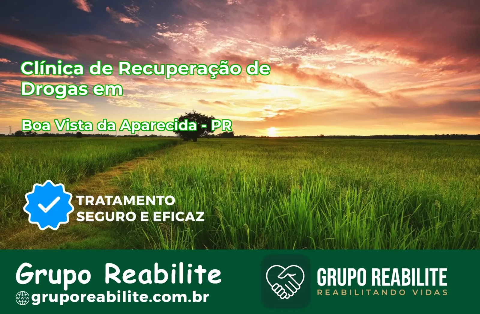 🚨 Clínica de Recuperação de Drogas em Boa Vista da Aparecida - PR