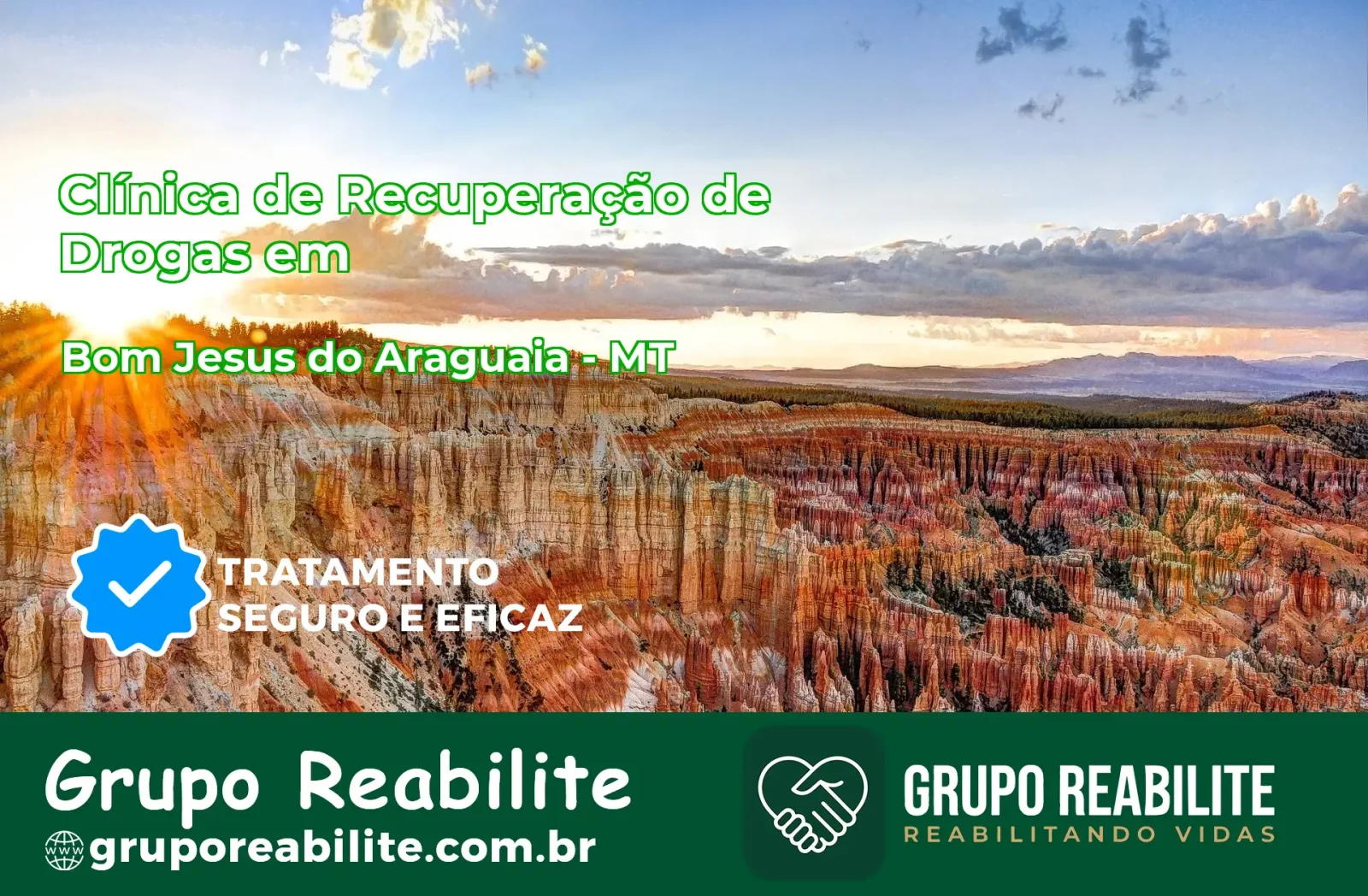 🚨 Clínica de Recuperação de Drogas em Bom Jesus do Araguaia - MT