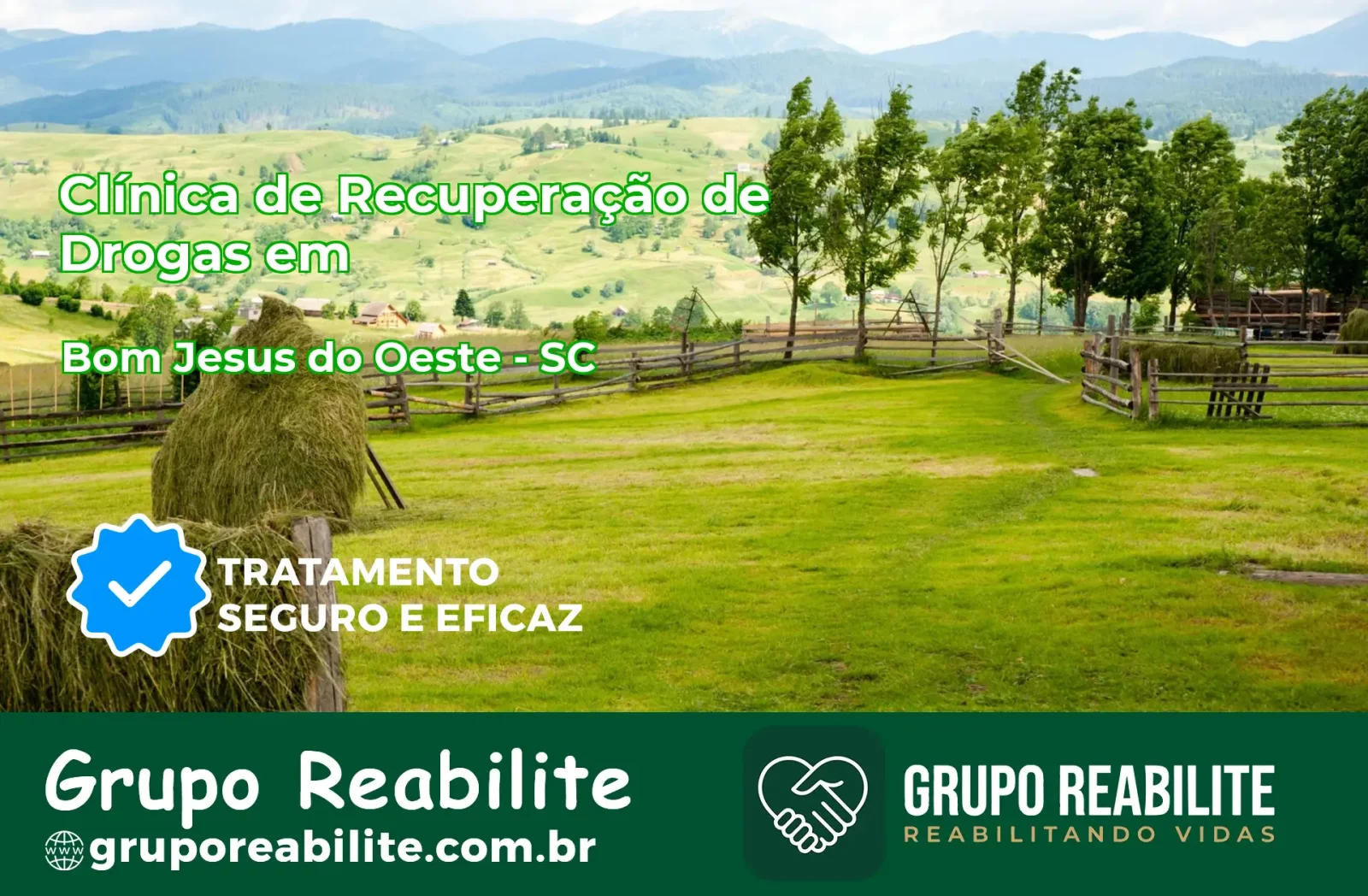 🚨 Clínica de Recuperação de Drogas em Bom Jesus do Oeste - SC