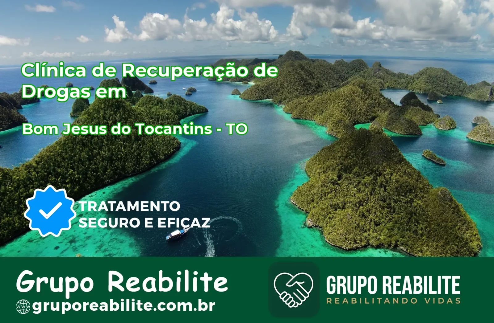 🚨 Clínica de Recuperação de Drogas em Bom Jesus do Tocantins - TO