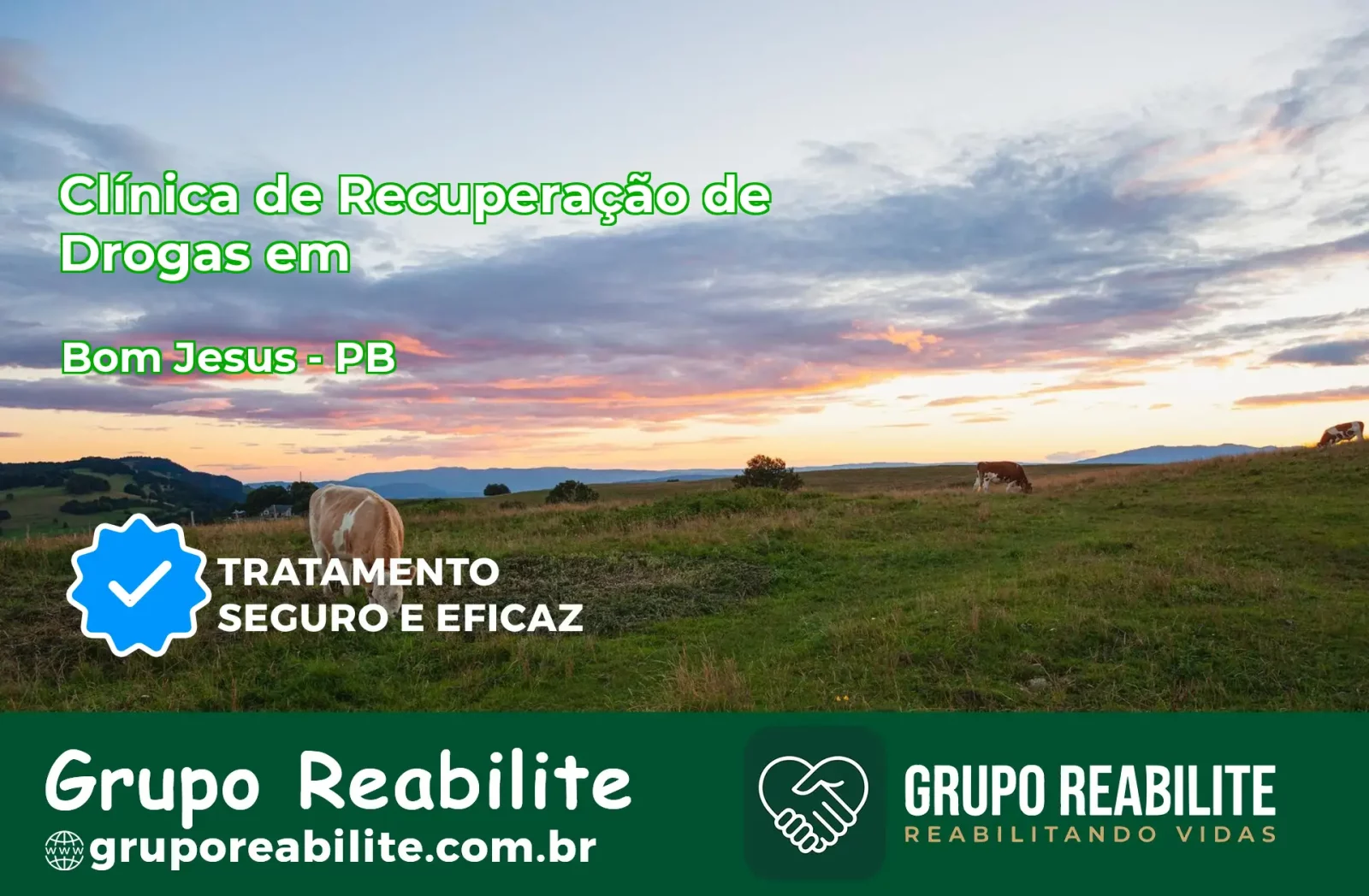 🚨 Clínica de Recuperação de Drogas em Bom Jesus - PB
