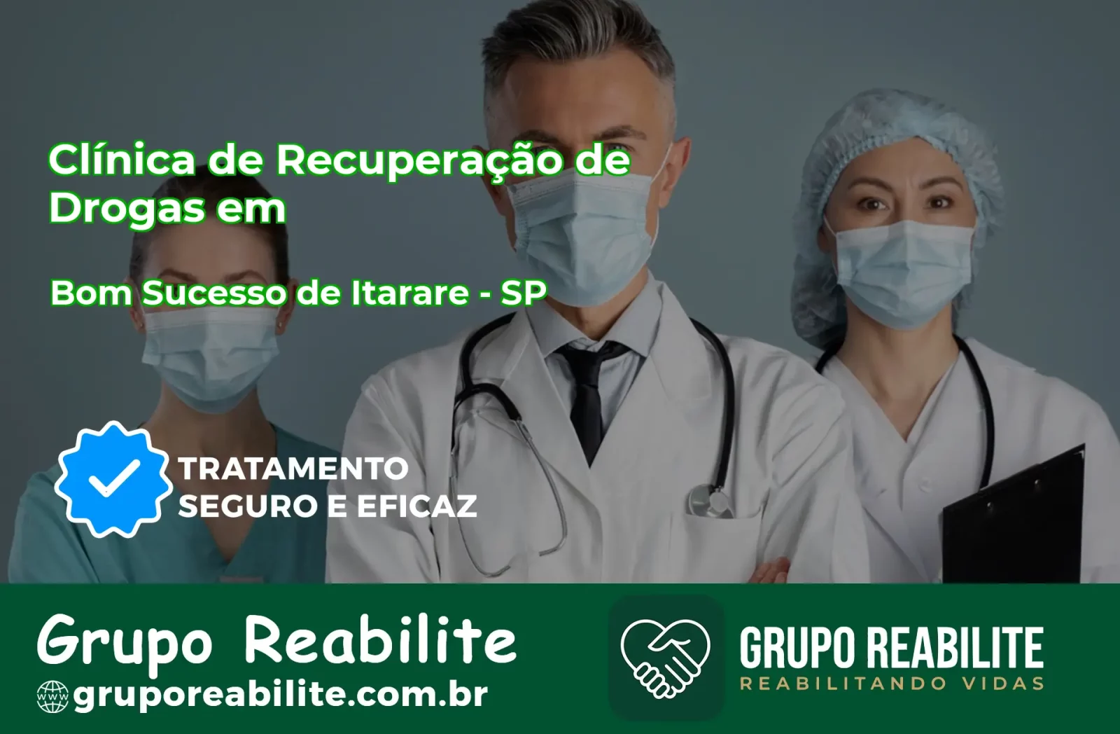 🚨 Clínica de Recuperação de Drogas em Bom Sucesso de Itararé - SP