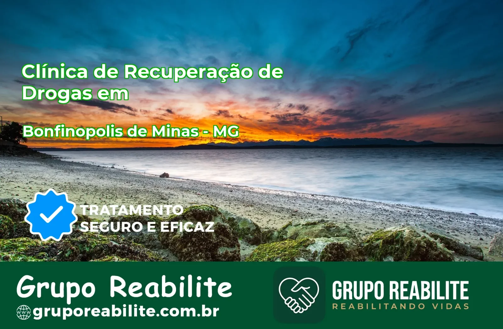 🚨 Clínica de Recuperação de Drogas em Bonfinópolis de Minas - MG