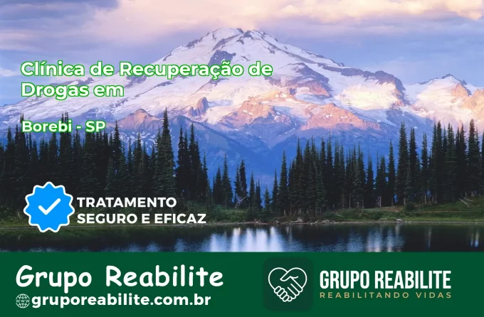 🚨 Clínica de Recuperação de Drogas em Borebi - SP