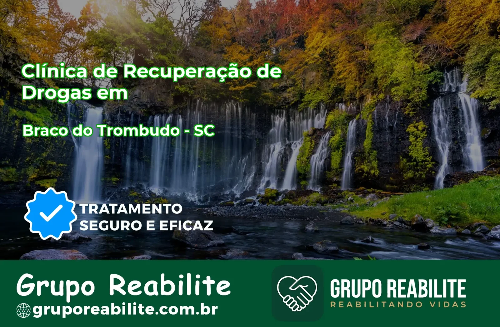 🚨 Clínica de Recuperação de Drogas em Braço do Trombudo - SC