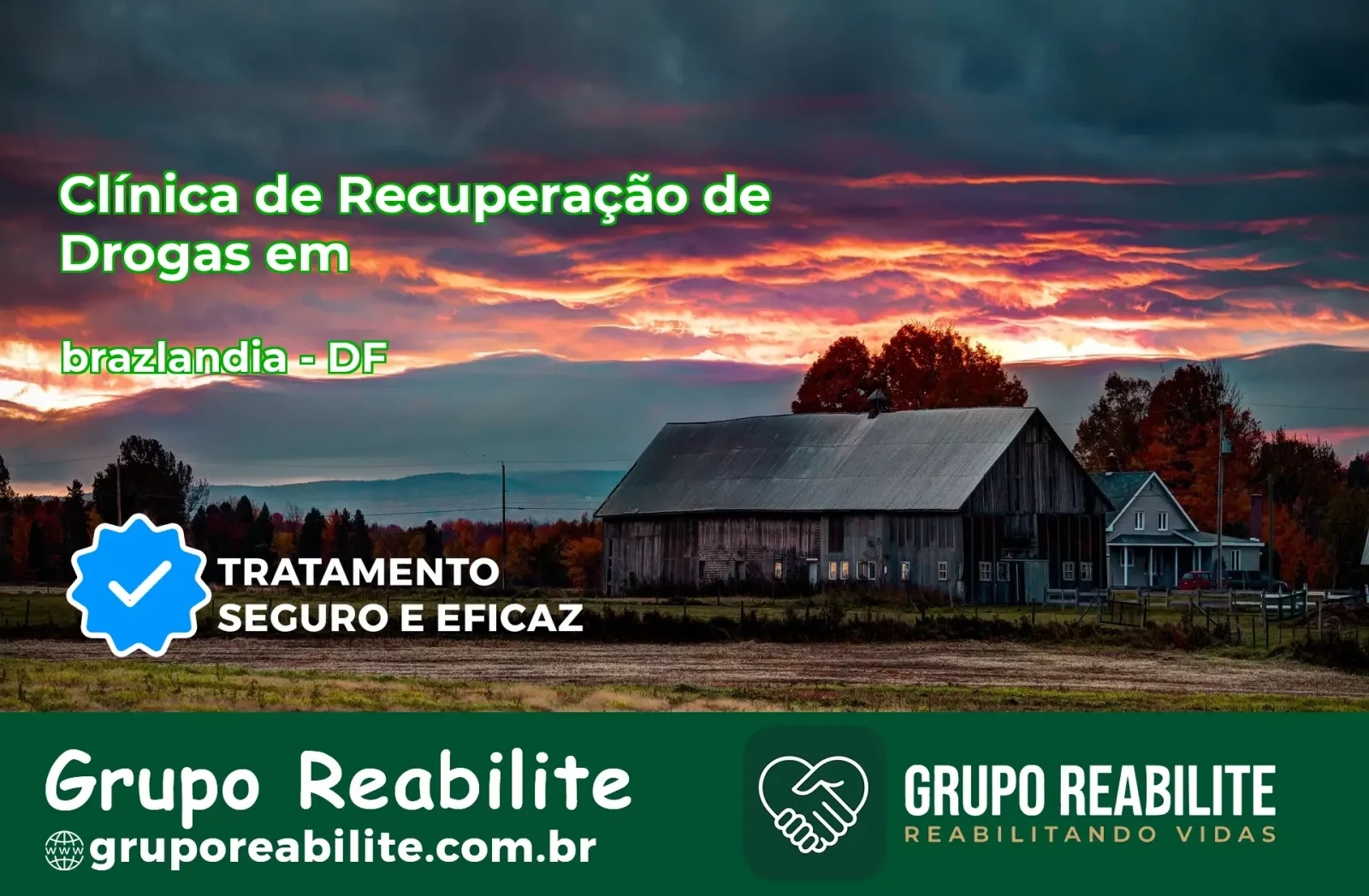🚨 Clínica de Recuperação de Drogas em brazlandia - DF