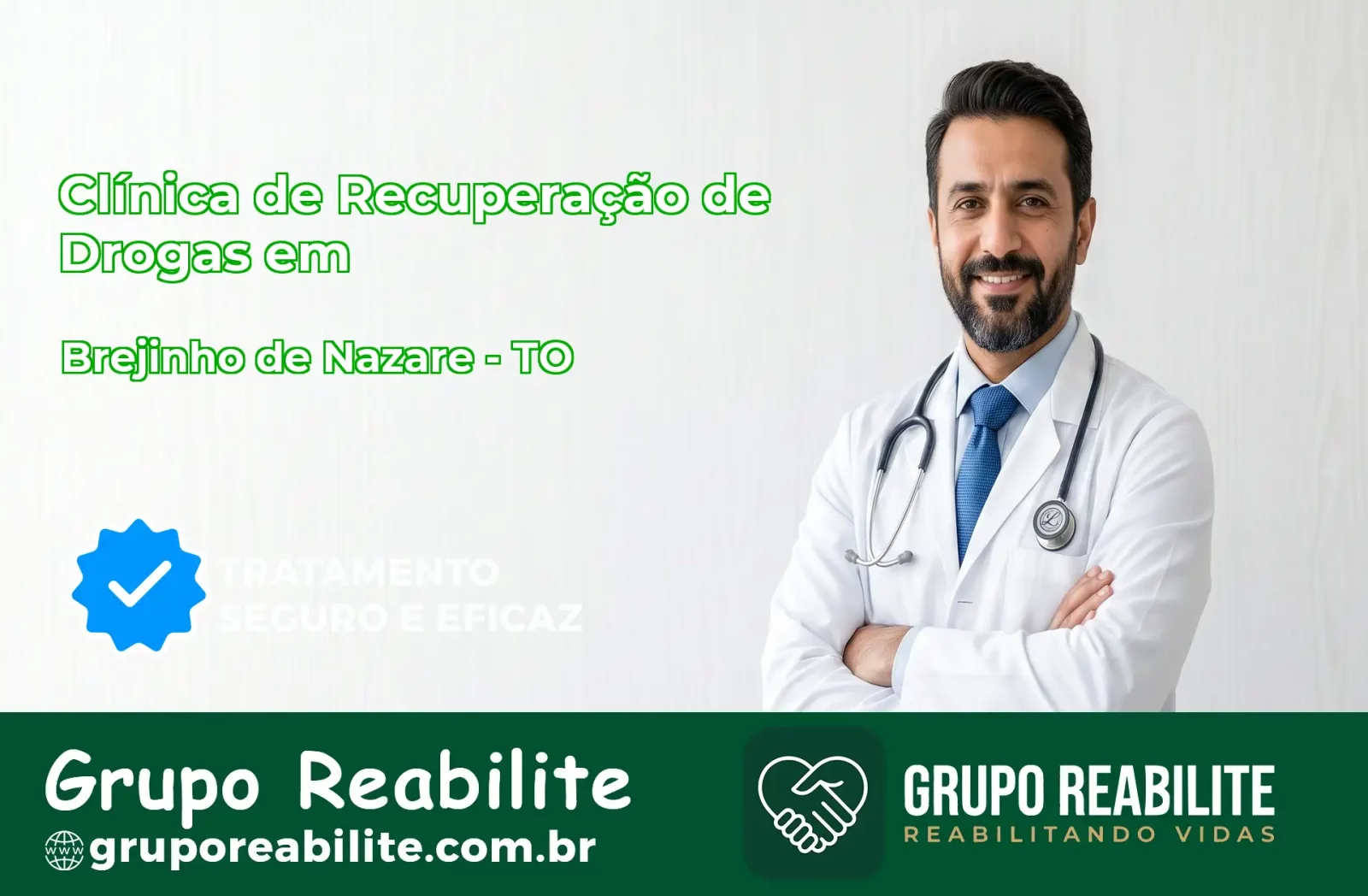 🚨 Clínica de Recuperação de Drogas em Brejinho de Nazaré - TO