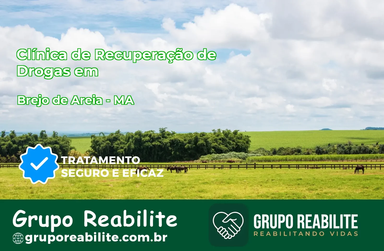 🚨 Clínica de Recuperação de Drogas em Brejo de Areia - MA