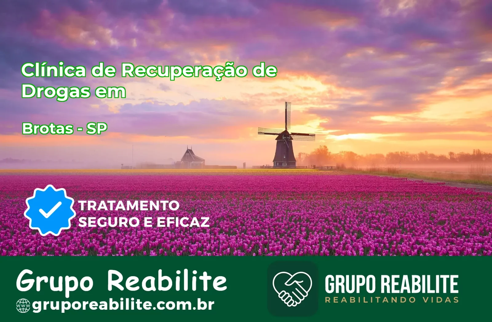 🚨 Clínica de Recuperação de Drogas em Brotas - SP