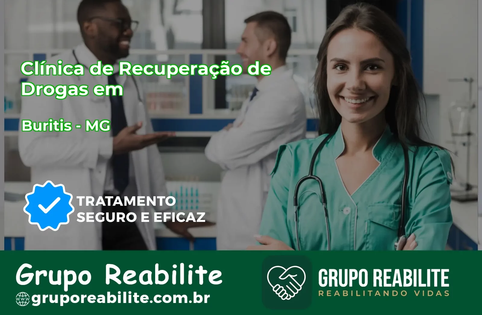 🚨 Clínica de Recuperação de Drogas em Buritis - MG