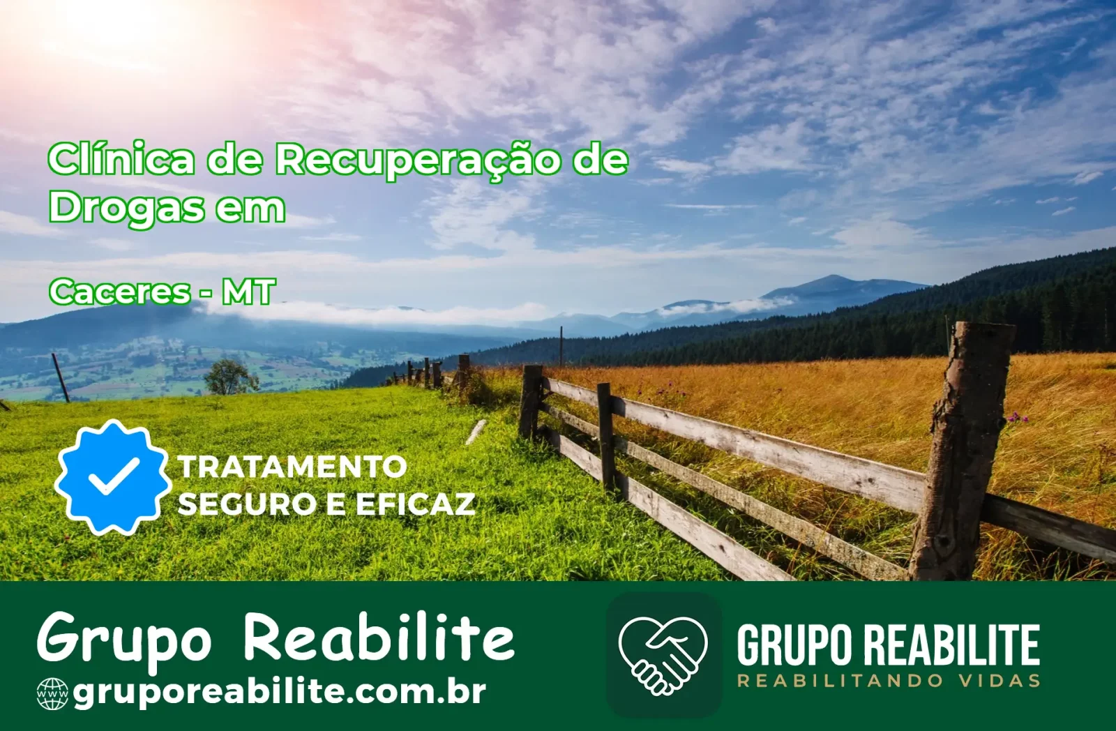 🚨 Clínica de Recuperação de Drogas em Cáceres - MT