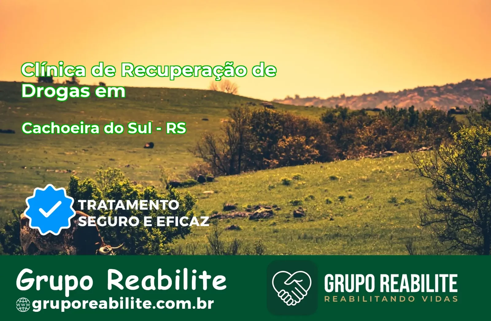 🚨 Clínica de Recuperação de Drogas em Cachoeira do Sul - RS