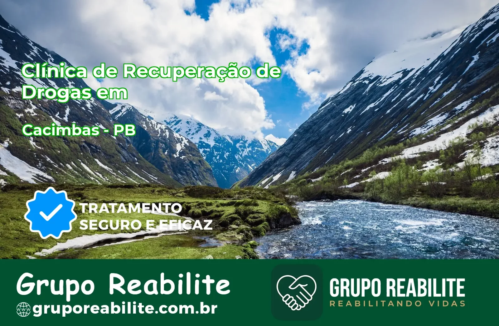 🚨 Clínica de Recuperação de Drogas em Cacimbas - PB