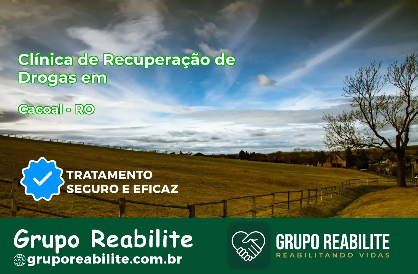 🚨 Clínica de Recuperação de Drogas em Cacoal - RO