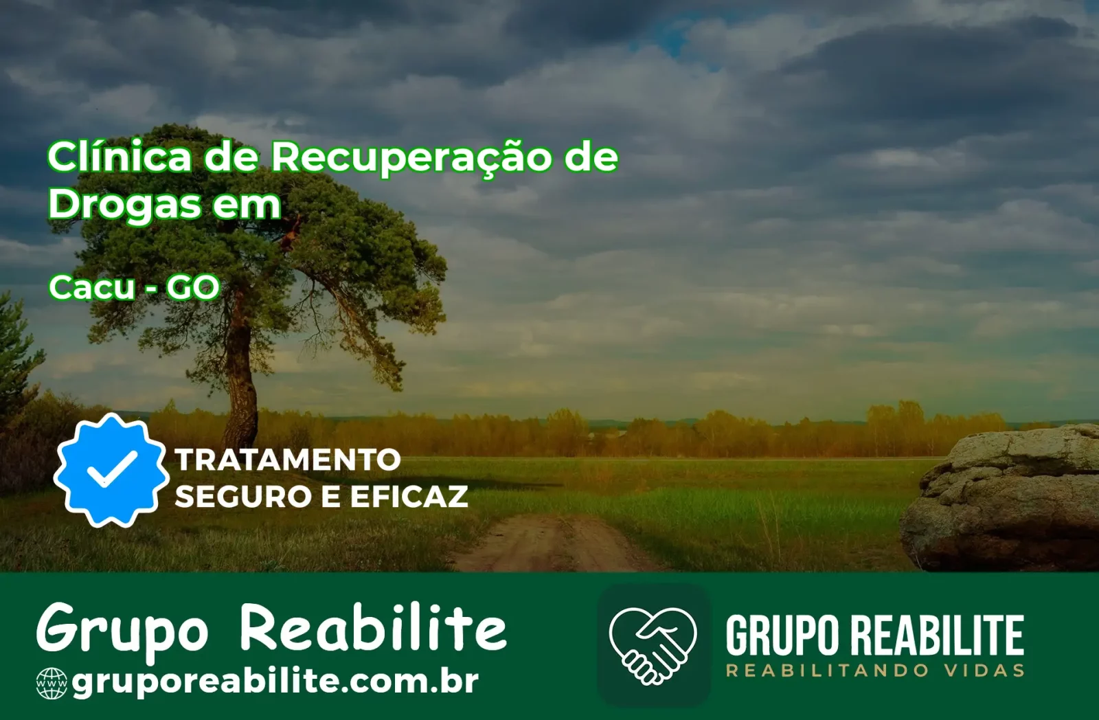 🚨 Clínica de Recuperação de Drogas em Caçu - GO