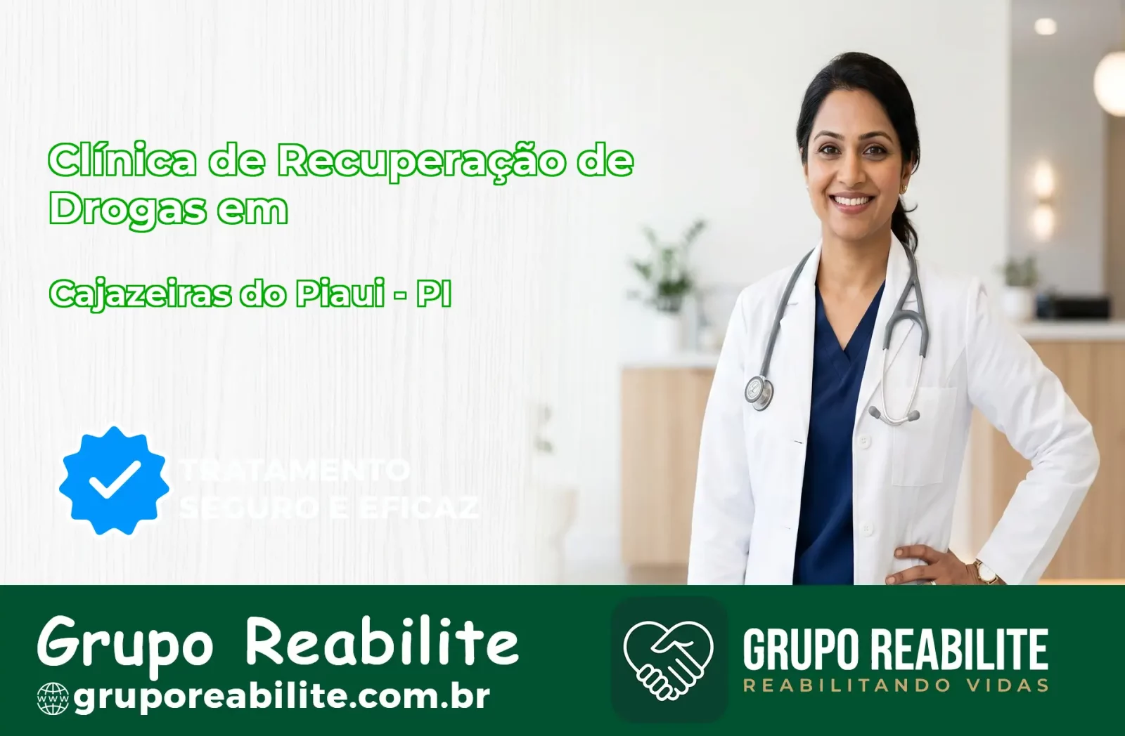 🚨 Clínica de Recuperação de Drogas em Cajazeiras do Piauí - PI