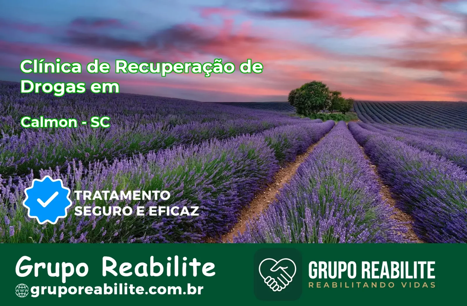 🚨 Clínica de Recuperação de Drogas em Calmon - SC