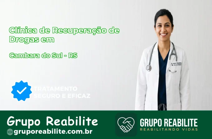 🚨 Clínica de Recuperação de Drogas em Cambará do Sul - RS