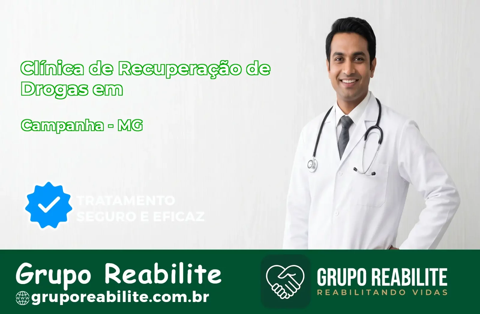 🚨 Clínica de Recuperação de Drogas em Campanha - MG