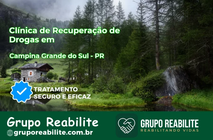 🚨 Clínica de Recuperação de Drogas em Campina Grande do Sul - PR