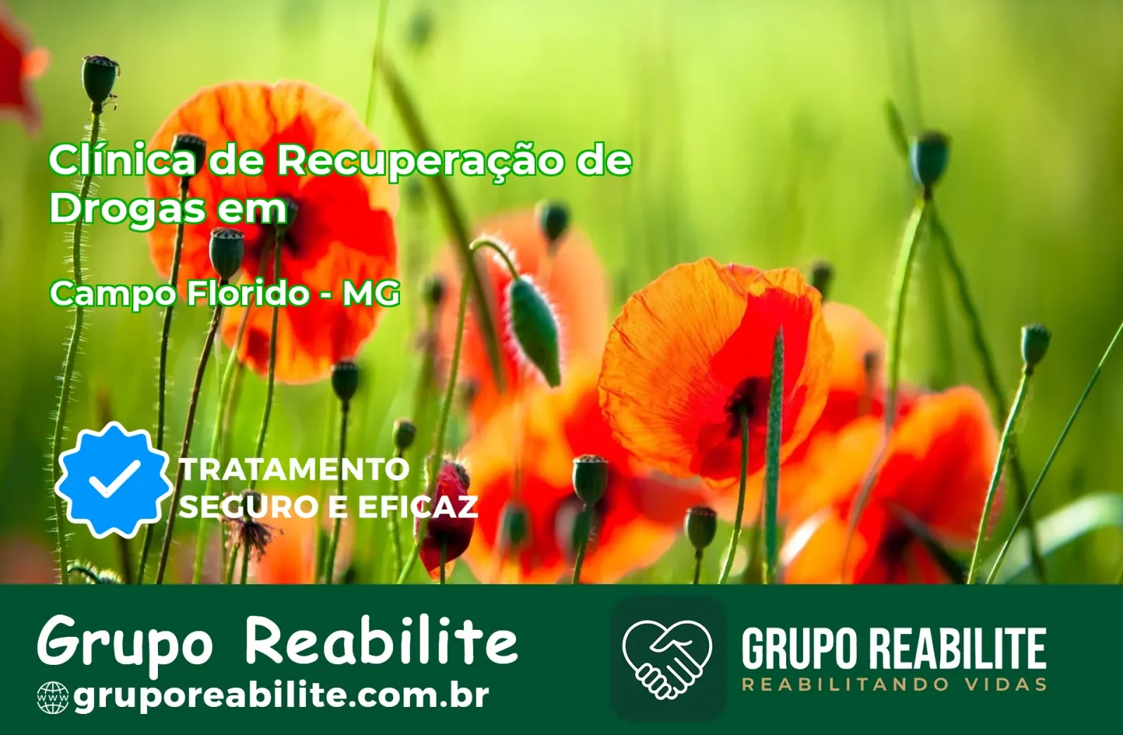 🚨 Clínica de Recuperação de Drogas em Campo Florido - MG