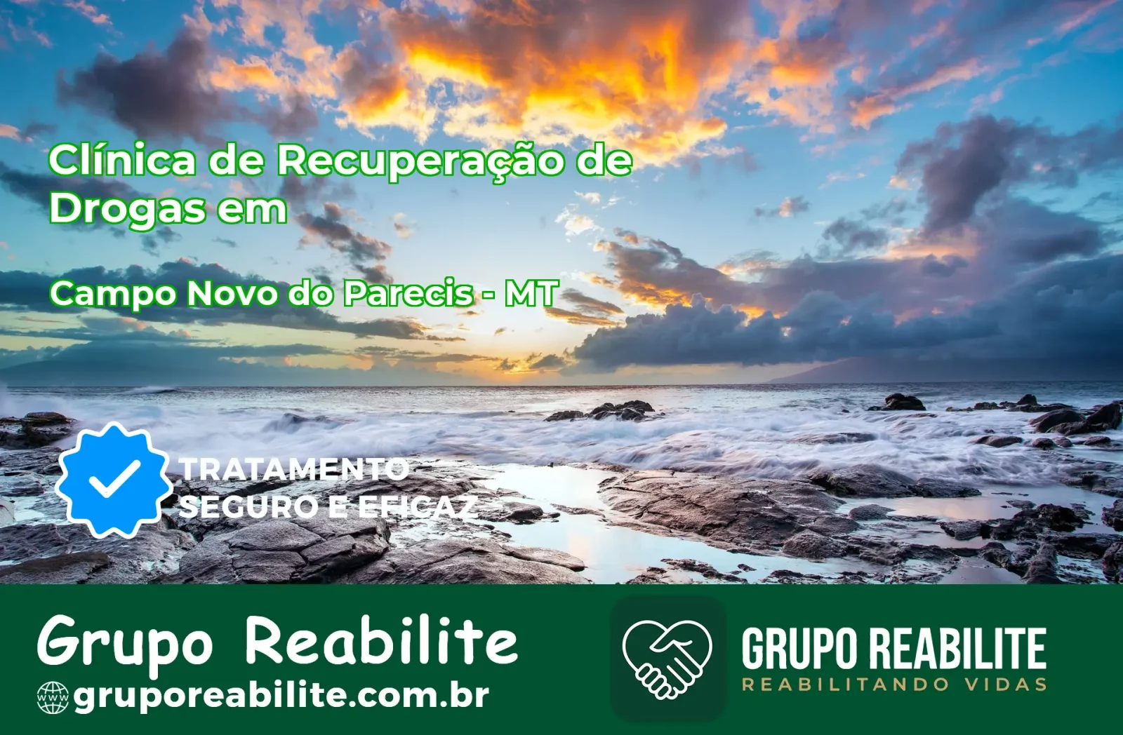 🚨 Clínica de Recuperação de Drogas em Campo Novo do Parecis - MT
