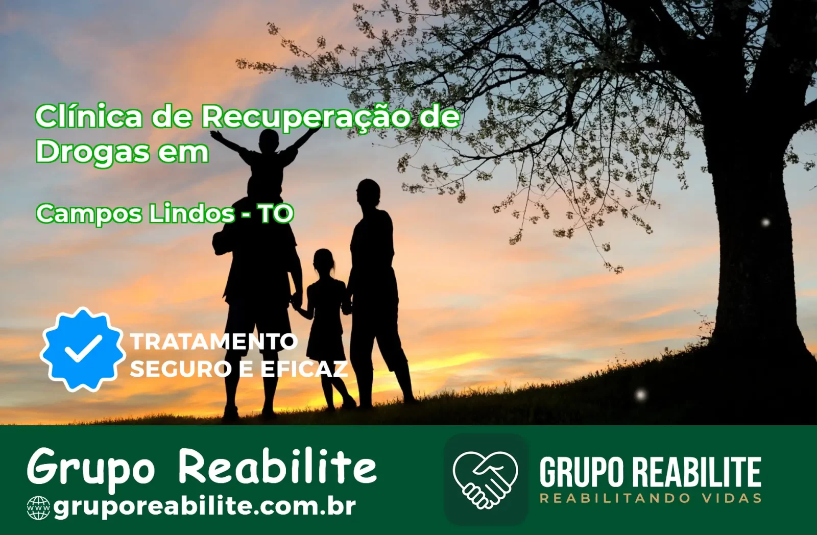 🚨 Clínica de Recuperação de Drogas em Campos Lindos - TO