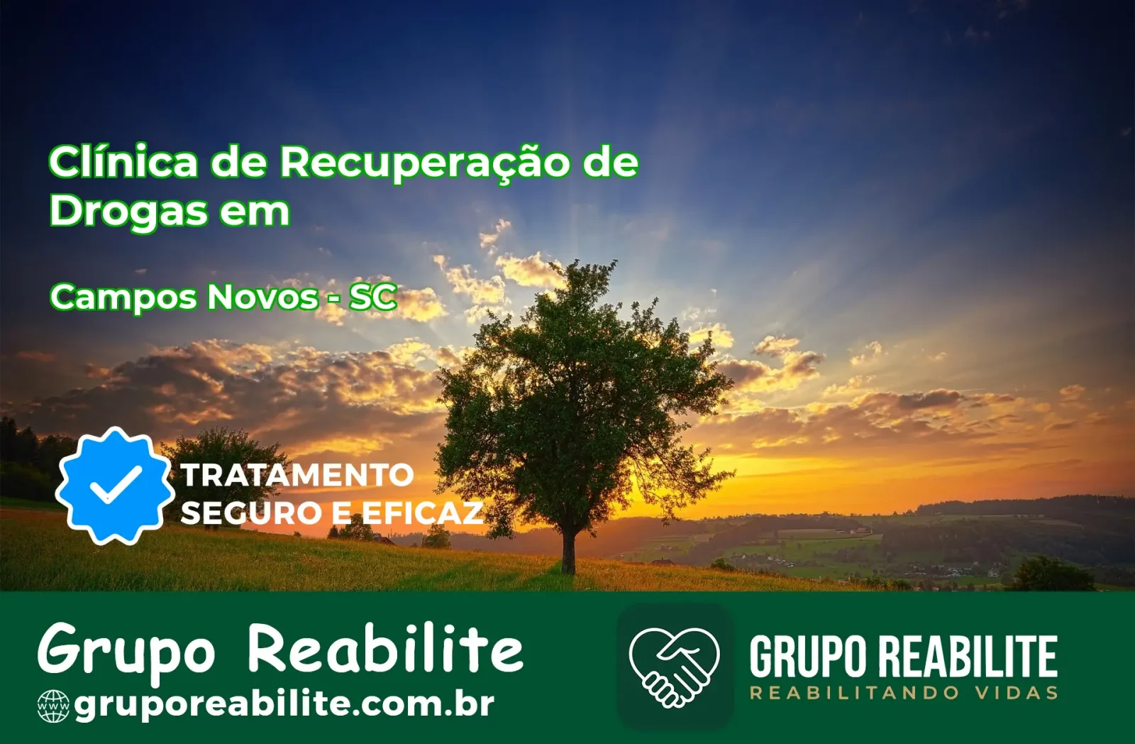 🚨 Clínica de Recuperação de Drogas em Campos Novos - SC