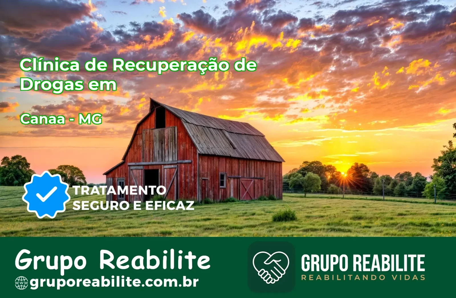 🚨 Clínica de Recuperação de Drogas em Canaã - MG