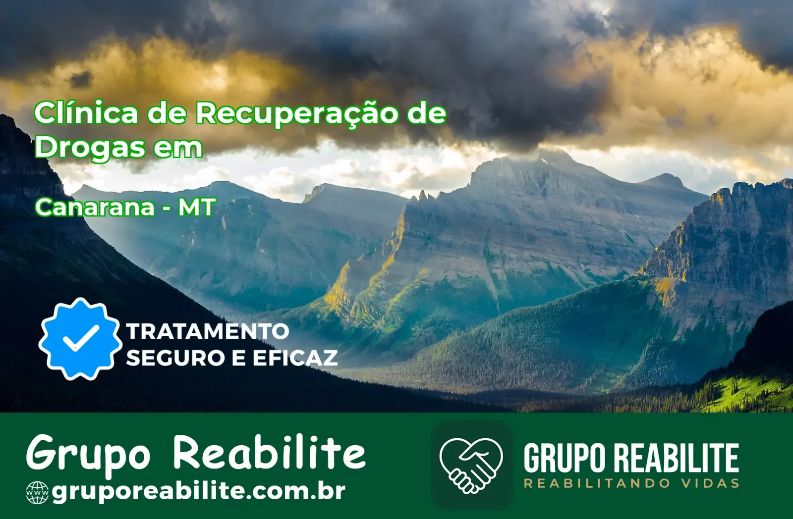 🚨 Clínica de Recuperação de Drogas em Canarana - MT