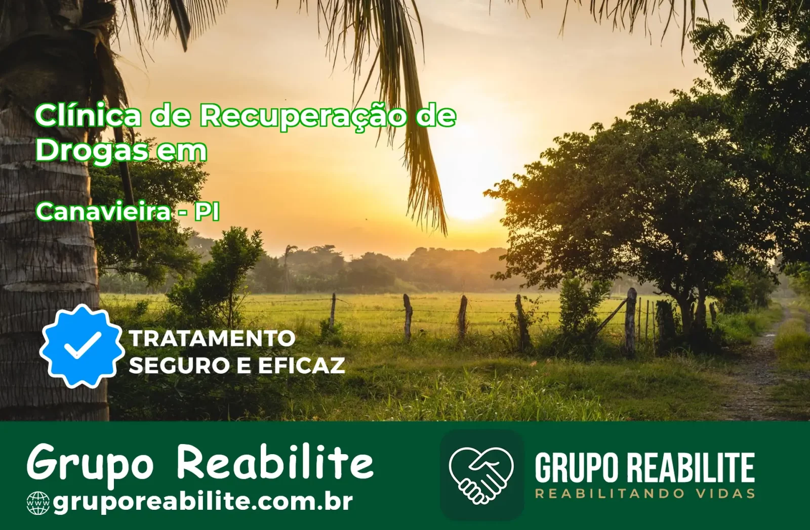 🚨 Clínica de Recuperação de Drogas em Canavieira - PI