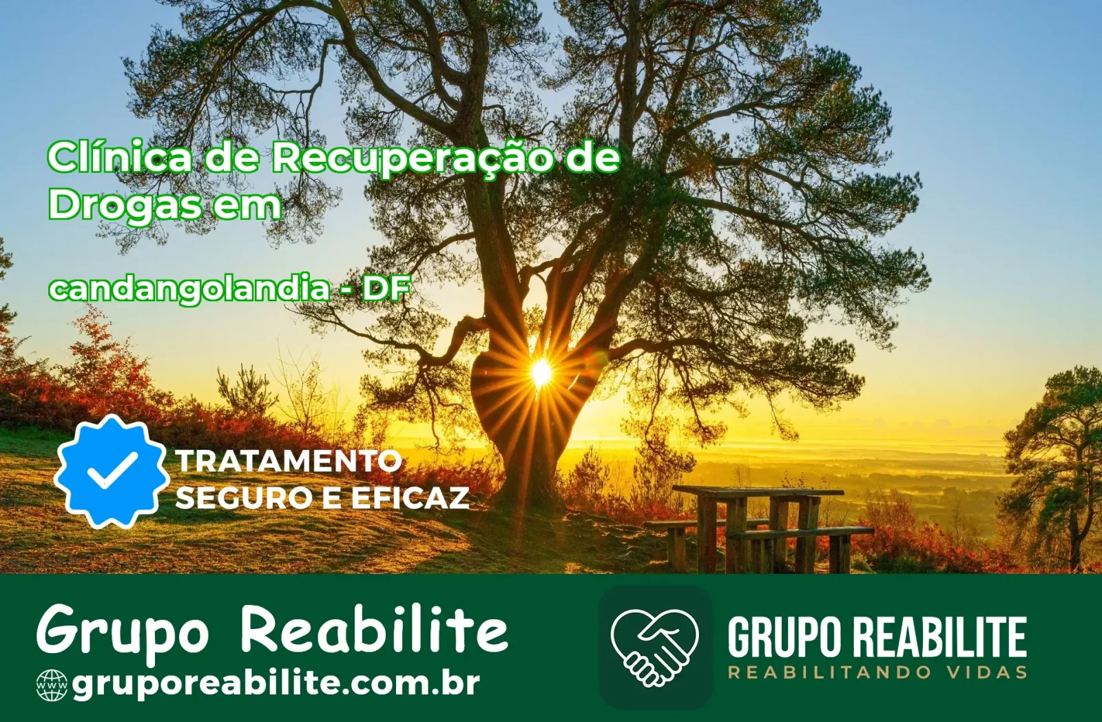 🚨 Clínica de Recuperação de Drogas em candangolandia - DF