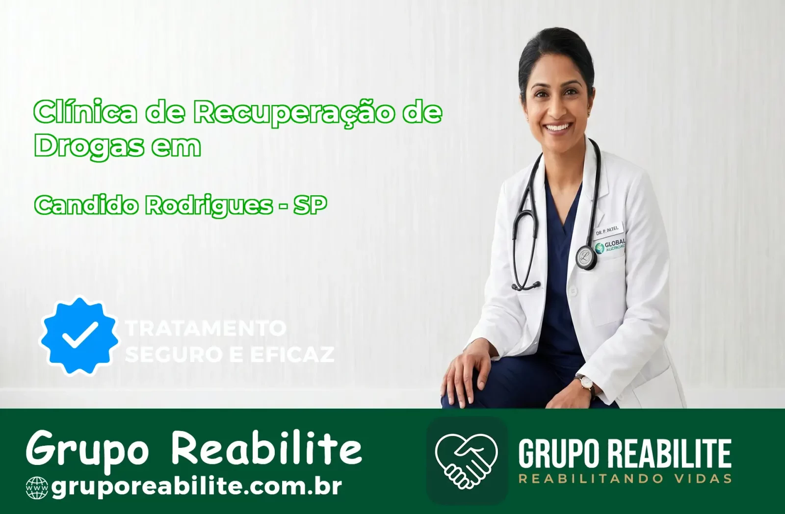 🚨 Clínica de Recuperação de Drogas em Cândido Rodrigues - SP