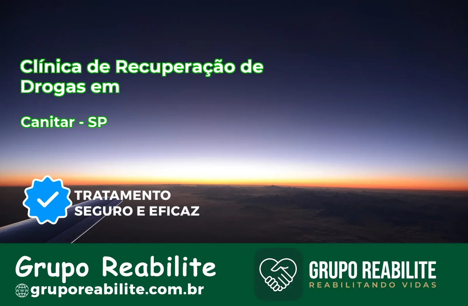 🚨 Clínica de Recuperação de Drogas em Canitar - SP