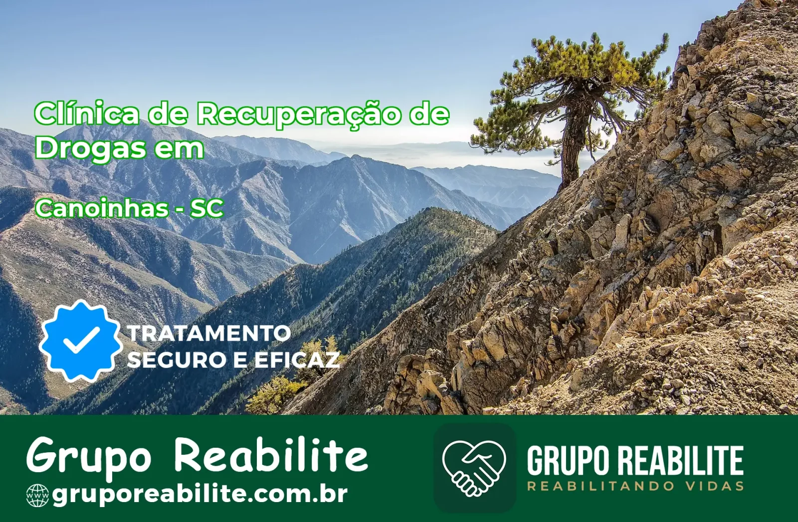 🚨 Clínica de Recuperação de Drogas em Canoinhas - SC
