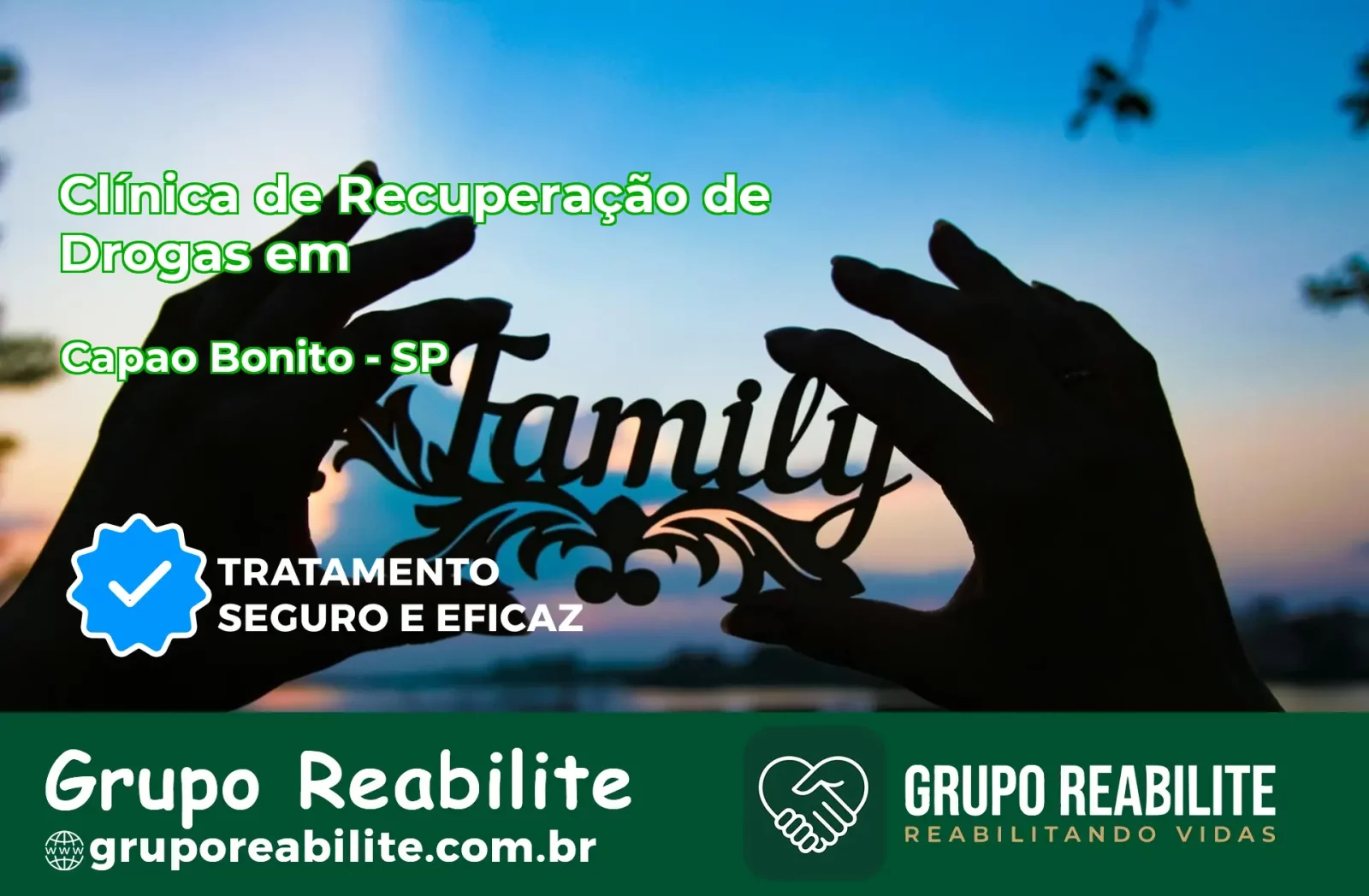🚨 Clínica de Recuperação de Drogas em Capão Bonito - SP