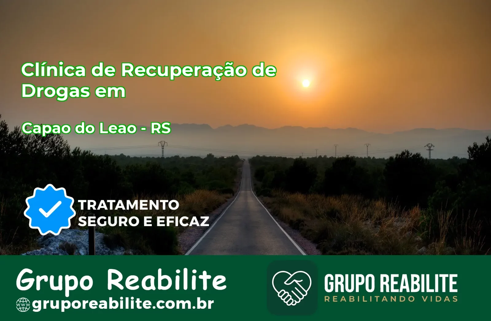 🚨 Clínica de Recuperação de Drogas em Capão do Leão - RS